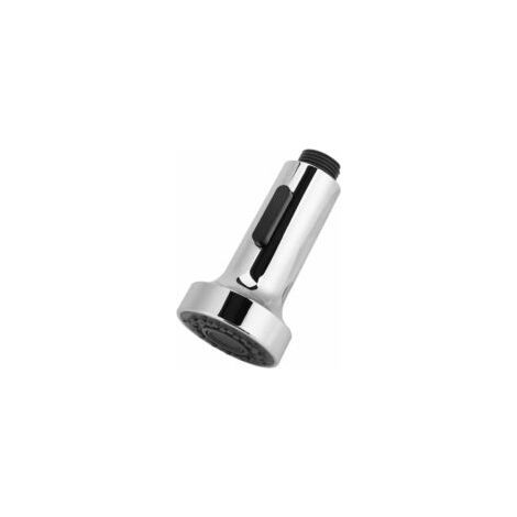 Douchette pour Robinet Cuisine - Embout Robinet Cuisine - Douchette 2 Modes Tête Robinet Cuisine Douchette Remplacement Douchette pour Rétractable Mitigeur Cuisine,Chromé,G1/2 - Crezuo (1/4)