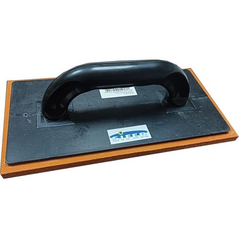 sifer talocha plastico placa abs negra goma naranja 280x140x10 mm mls010b-2