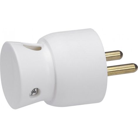 Ficha Plástica 2p+t 16 A Salida de Cable por Abajo