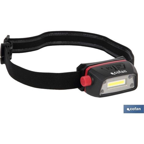 Torcia Cob Led Head 5 W 6500 K Usb