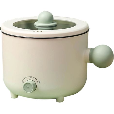 1 Cuiseur électrique, multifonctionnel, thermostat réglable, revêtement antiadhésif, pour étudiants et maison (1/5)