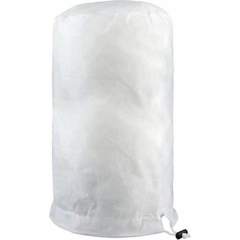 80x100cm white labeled non-woven winter fleece for plant and olive tree protection