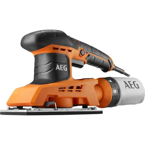 Ponceuse vibrante 250 W - 1/3 feuille, fixation scratch ou a pince, 6000 a 12000 osc/min, oscillation 2,0 mm, en carton (1/2)