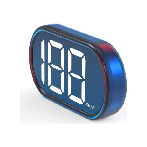 Velocímetro digital GPS en km/h con pantalla de visualización frontal para coches y camiones, pantalla grande de alta definición. (1/5)