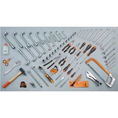 Beta 5915VU/4 Assortimento di utensili per impiego universale 80 Pz.