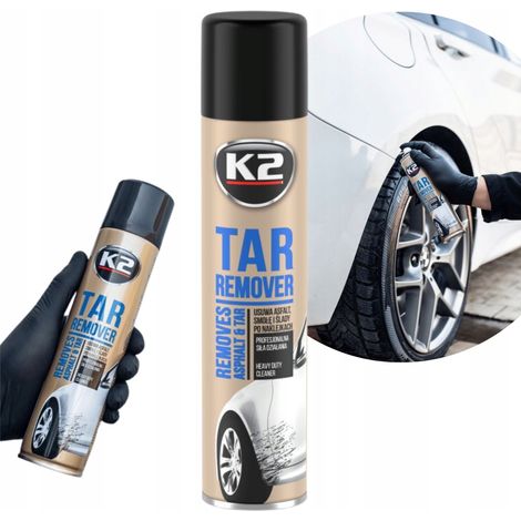 Eliminador de alquitrán eficaz para adhesivos de asfalto K2 TAR REMOVER 300 ML (1/5)
