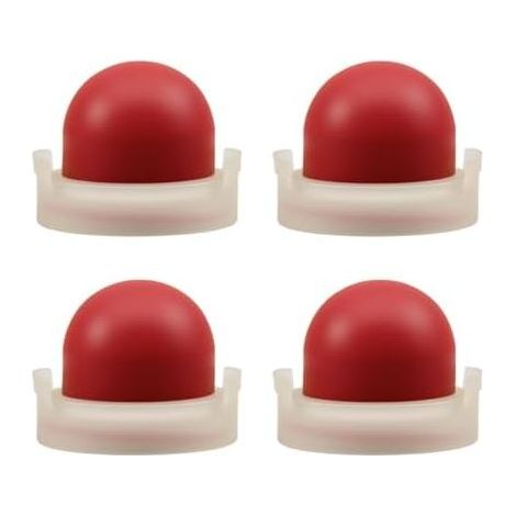 Stück 694394 Vergaser-Primerpumpe, Kraftstoffprimer, Freischneider-Primer für Rasenmäher-Vergaser, Benzin-Säge, 4178 5084H 494408, Rot - (1/5)