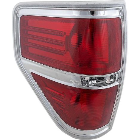 P03998 LED-Rücklichtkomponenten für PKW (linke Seite) für 2009–2013, galvanisierte Bremsleuchte