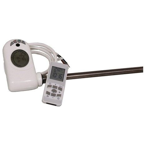 Nemo Spring Tensia2 - thermostat électronique - 600W - avec câble - télécommande - fonctionnement mixte des radiateurs porte-serviettes - blanc (1/3)