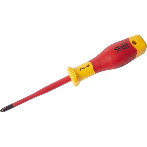 Tournevis phillips isolé ph2x100 - OE 0882 - CLAS Equipements (1/3)