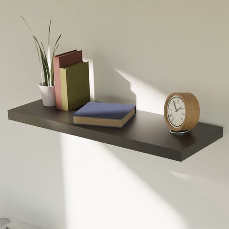 Wandregal schwarz 60cm -MWR103-schwarz