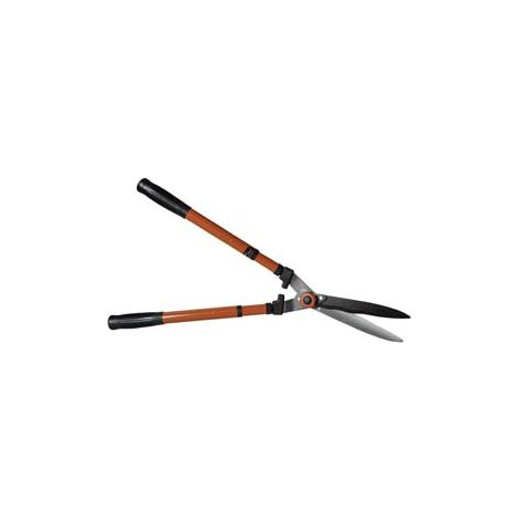 FORBICE TAGLIASIEPI CON LAME ONDULATE E MANICI TELESCOPICI- - lunghezza totale estesa cm.85 - 1 blister IL CAMPO