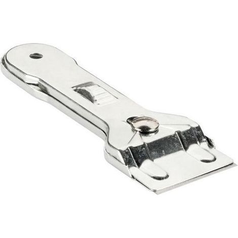 Grattoir à vitrocéramique - Nettoyage plaque induction et halogène - Argent - Accessoire de nettoyage (1/5)