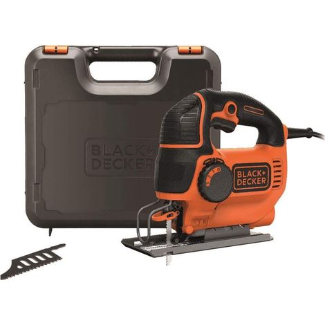 Seghetto alternativo pendolare BLACK + DECKER KS901PEK - 620W - Velocità variabile - Tagli inclinati 0, 22.5 o 45° (1/4)