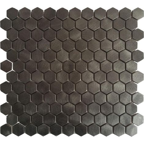 DUNE 188765 REFLECTIONS GUNMETAL 29X30,5 Mosaico - ref: 188765