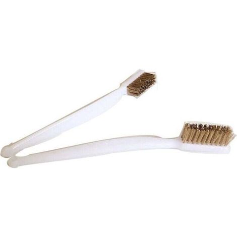 Lot de 2 accessoires pour imprimante 3D, brosse à dents en fil de cuivre pour le nettoyage (1/2)