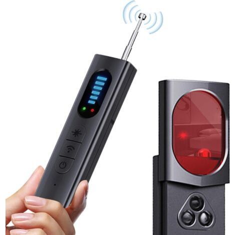 Hidden Camera Detector with Signal Strength Detection, Infrared Camera Detector, Vibration Alarm and Magnetic Field Detection - Anti-Spy for Privacy Protection (1/4)