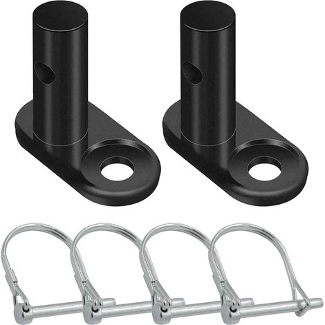 kits de enganche para remolque de bicicleta, acero, conector de montaje, adaptador de montaje, ciclismo familiar. (1/5)