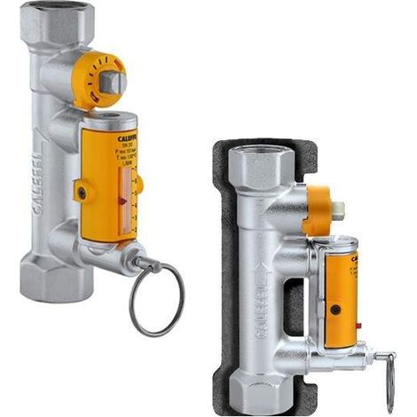 Valvola di bilanciamento con flussometro per impianti solari Caleffi 258 3/4" 2+7 (1/2)