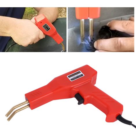 Pistolet de soudage pour la réparation de pare-chocs de voiture, machine à souder les plastiques, norme européenne 220 V (1/5)
