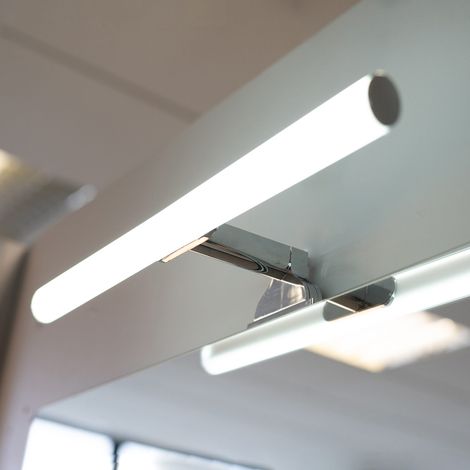 Lampada A Led Tonda Da 40Cm A Luce Fredda Per Specchio Aurora