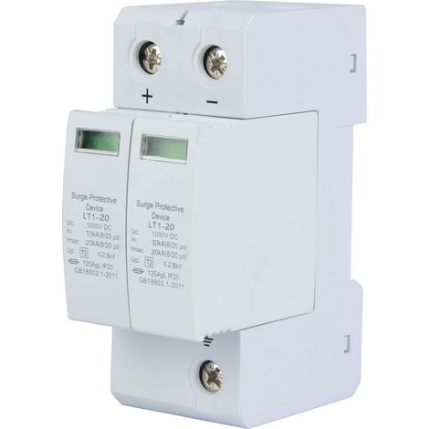 2P Surge Protective Device DC Photovoltaic Lightning Protector Low Voltage Arrester (20KA)