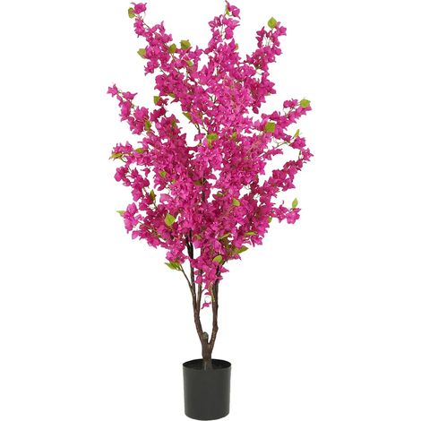 Bougainvillier artificiel fuchsia 175cm (1/4)