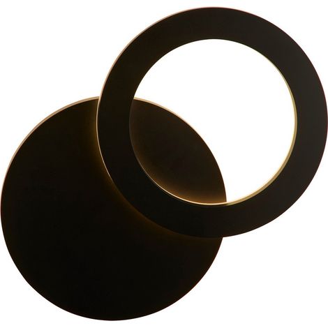 Lampada da parete esterna a LED Hyde, nera (1/3)
