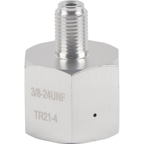 Adattatore Ulisem CO2 per fusto di birra fatta in casa, mini regolatore di acqua gassata da 3/8-24UNF a 6ACME-6G (1/4)