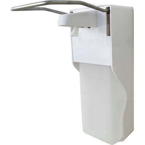 Wandseifenspender (1000 ml), manueller Schulterdruckspender für Duschgel oder Flüssigseife, für Zuhause, Büro oder Restaurant (1/5)