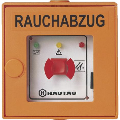 Feuertaster Hautau FR 900 Si orange, 1 Stück  Zubehör Beschläge für Fensterbeschläge, Schiebefenster, Schiebetürbeschlag