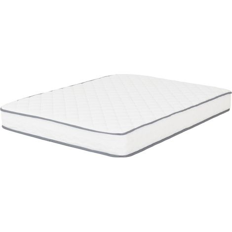 Yasmin 5 Feet Roll-Up Mattress 20cm (Pocket Spring) - L200 x W20 x H150 cm - White