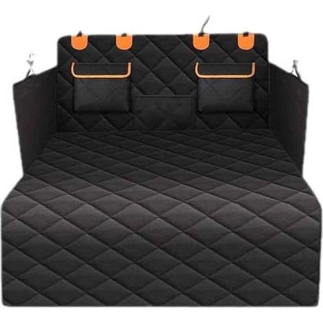 Housse de coffre de voiture imperméable 180 x 103 cm  Matériau Oxford avec revêtement PVC  Antidérapante et lavable  Protection chien SUV (1/5)