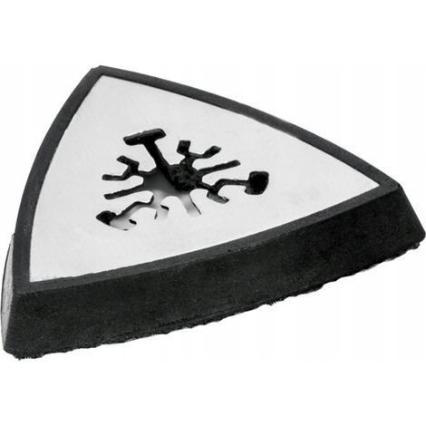 Accessoire ponceuse Dedra ded79456 triangulaire fixation velcro (1/2)