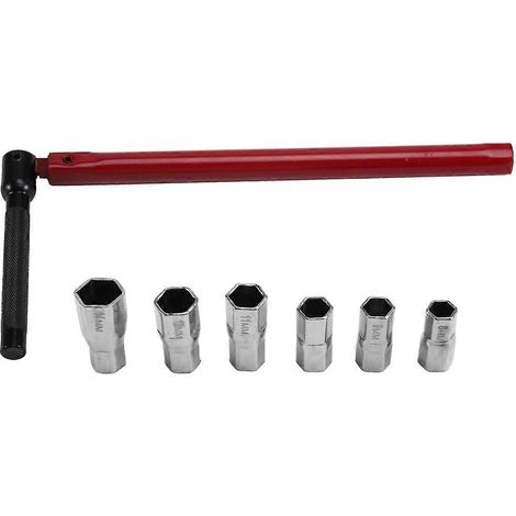Clé à robinet, clé à douille multifonction, outil manuel de plombier, clé de réparation d'écrou de robinet, clé d'évier, réparation (1/5)