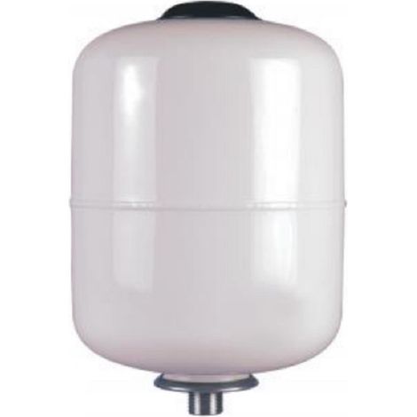 Thermador – Vase d'expansion 18L – Fixation murale – Tôle acier laquée blanche – Raccord inox 3/4'M – Prégonflage 3 bar – Température maxi 99°C