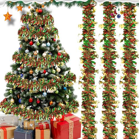 10M Guirlande de Noel Sapin Guirlande Artificielle Noël (1/5)