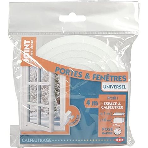 MOUSSE CALFEUTRAGE 4MX9MM COGEX 85680