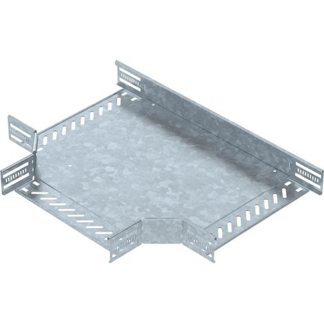 OBO Bettermann Pièce en T pour chemin de câbles, horizontal 60x300 acier galvanisé à chaud, 6038136