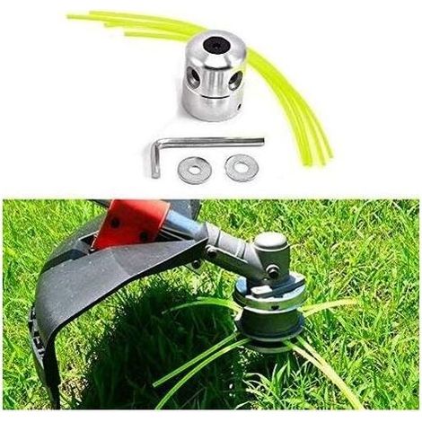 Aluminium Nylon Cut Fil Bobine Tête de debroussailleuse universelle (avec 4 fils) (1/5)