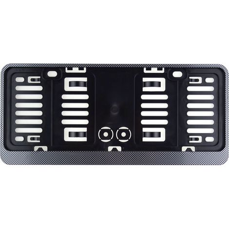 Carbon-Kennzeichenhalter kurz USA AMIO-02795 (1/2)