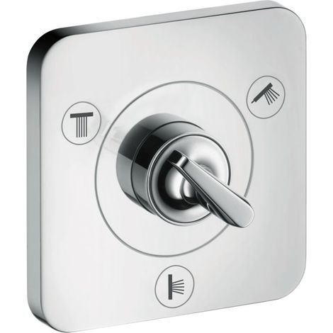 hansgrohe Corps de base Trio Vanne d'arrêt et de commutation