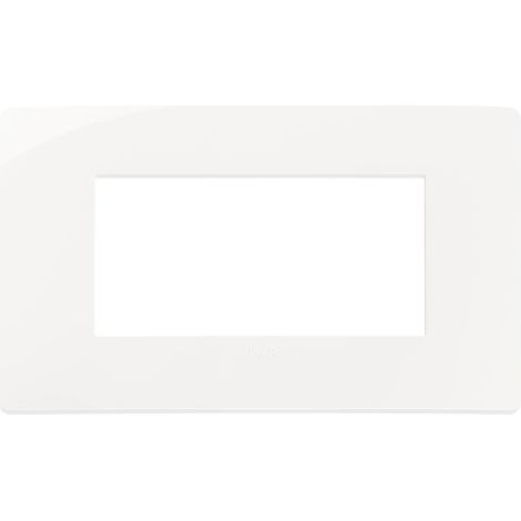 Placca Vimar Plana Up 4M bianco 14654U.01 (1/3)