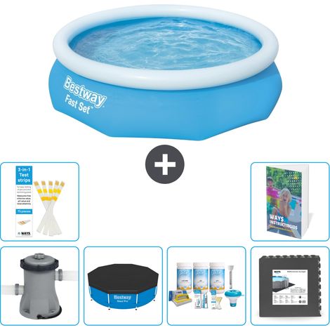 Bestway Piscina Bestway Fast Set Rotonda - 305x76 cm - 7-pezzi  S238