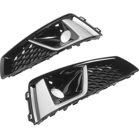 2x Grille Pare-chocs Anti-brouillard Avant Auto 8WD807682J 8WD807681J Compatible Audi A4L 2018-2020 (1/5)