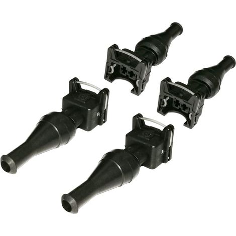 Lot de 4 connecteurs d'injecteur de carburant EV1 étanches 2 voies (1/2)
