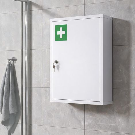 Meuble de salle de bain 3 niveaux 40 x 15 x 53,5 cm (1/5)