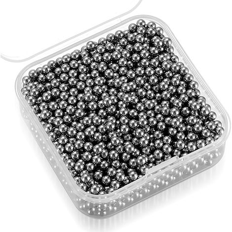 billes de nettoyage acier inoxydable 1500 pièces pour bouteilles, carafes et vases (1/5)