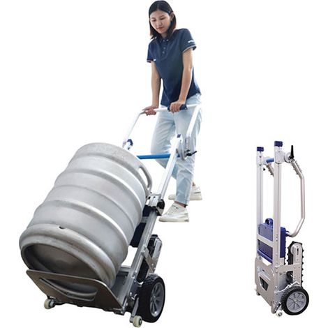 Elektrischer klappbare und kompakter Treppensteiger - Schaufel 510x220mm - Belastung 105kg - DCE105/CC (1/5)