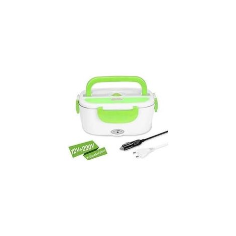 Lunch Box Chauffante Électrique Boîte Alimentaires Boîte Repas en Acier Inoxydable pour Chauffage à la Maison dans et La Voiture (1/4)